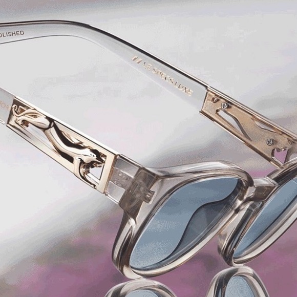 SOLD 💫 LE SPECS 🦋 Petit Panthère Cat-Eye Sunnies - Picture 2 of 6